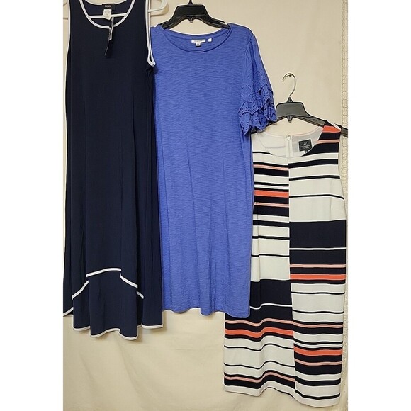 Adriana Papell, Chico's & MSK (3) dresses size large bundle - Picture 7 of 10